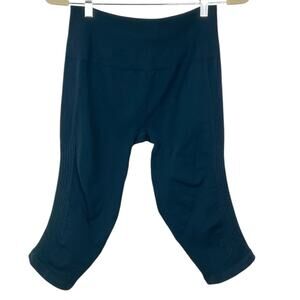 Lululemon Flow & Go Seamless Crop Tights 12 Astro Teal